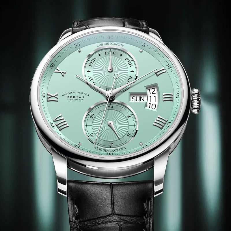 Elysian Elegance - Switzerland Luxury Automatic Men's Watch