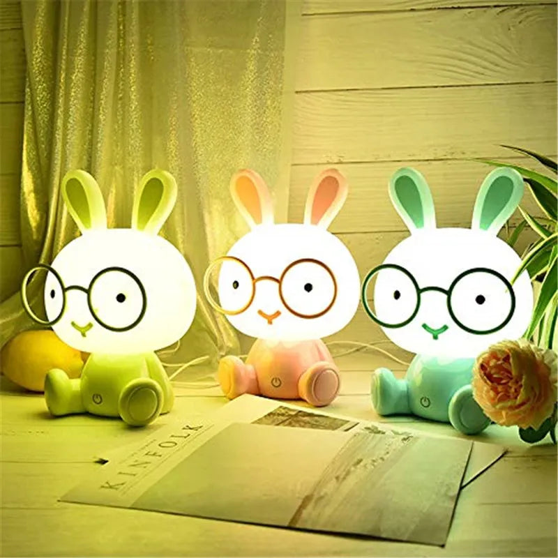 BunnyGlow - LED Night Light for Kids' Rooms