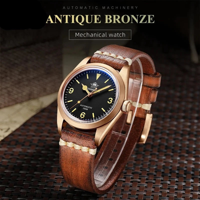Bronze Explorer 36mm Men's Automatic Watch