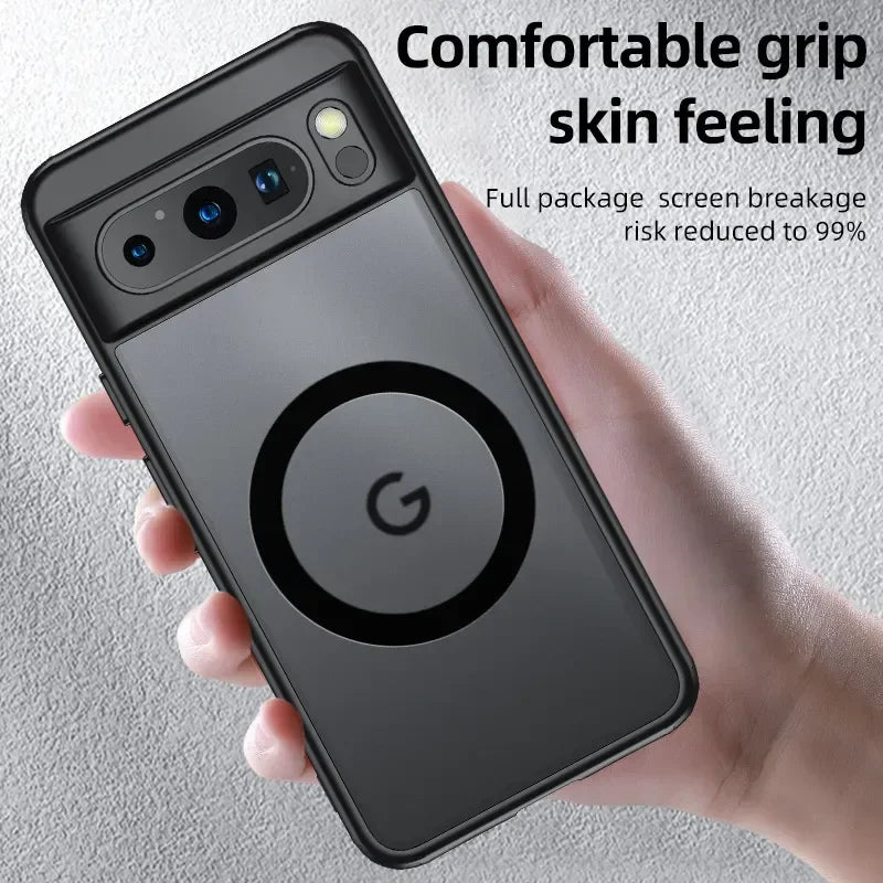 EleganceShield Frosted Bumper Case for Google Pixel Series