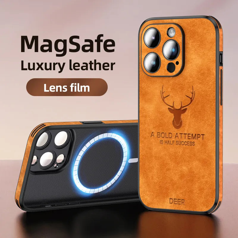 MagGuard Pro Series - Full Coverage Magnetic Phone Case for iPhone 15 Pro Max