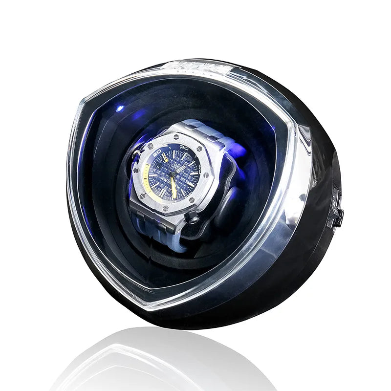 EclipticGuard Acrylux Watch Winder - Elite Collector's Edition