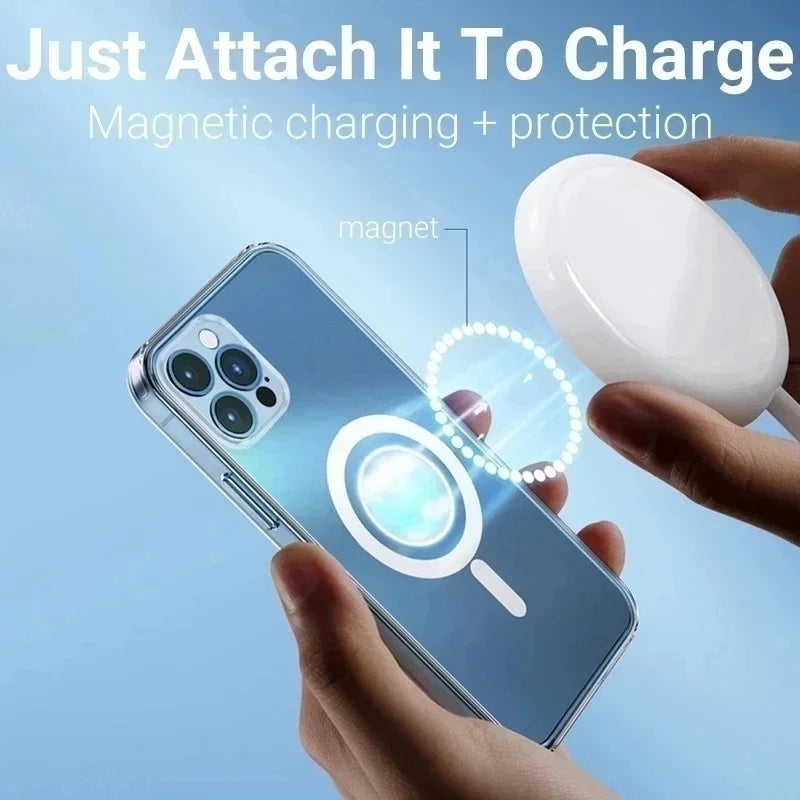 ClearMagnet Shield - Magnetic Transparent iPhone Case