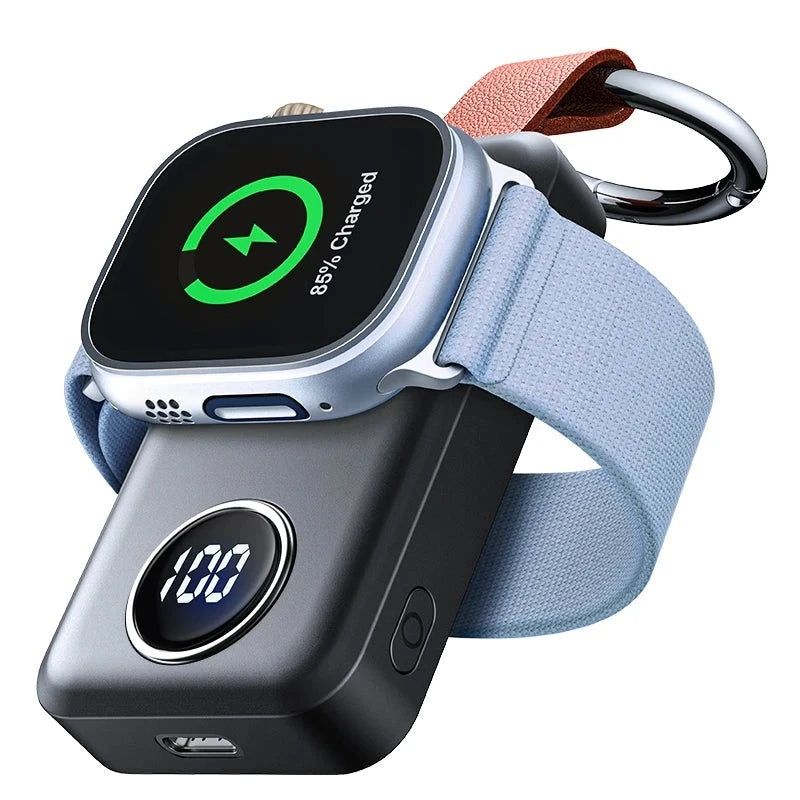 WatchBoost: Magnetische Powerbank für die Apple Watch