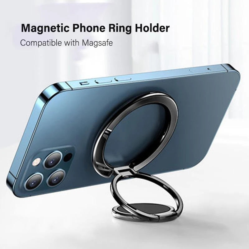 MagHold: Magnetic Phone Finger Ring Holder