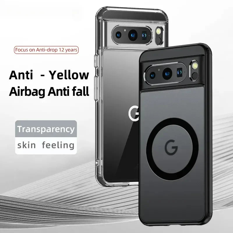 EleganceShield Frosted Bumper Case for Google Pixel Series