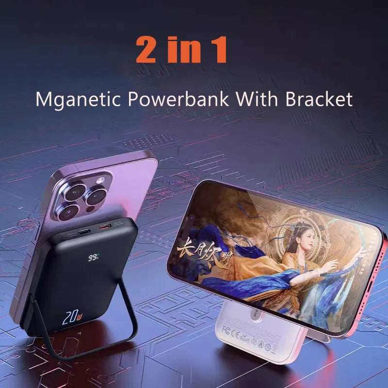 MagCharge Pro 10000mAh - Schnelle kabellose Powerbank