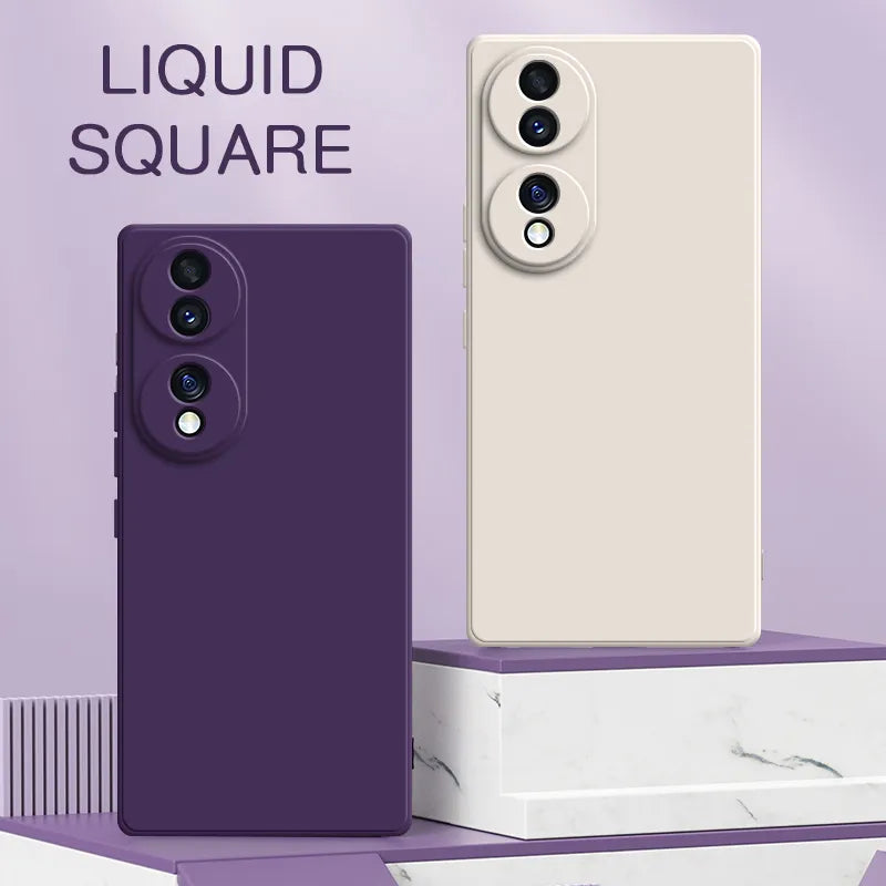 LuxGuard Honor 60/70 Pro Plus SE Square Silicone Case