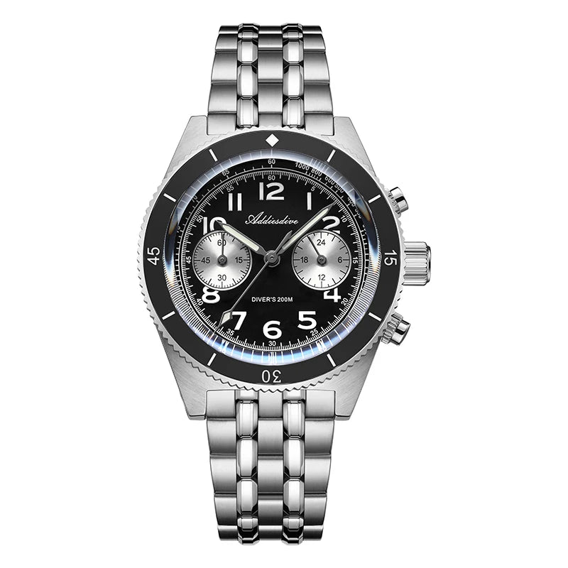 LuminaDive Elegance Series - Precision Quartz Wristwatch