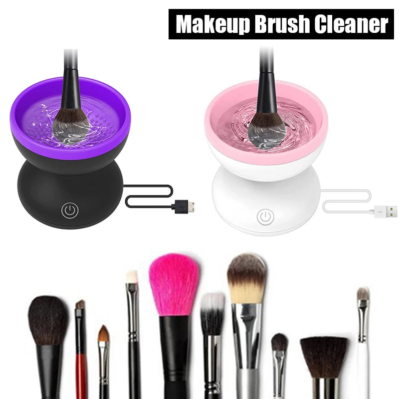 SpinX: The Electric Makeup Brush Cleaner