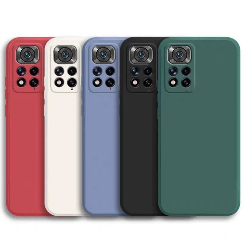 LuxeShield Soft Touch Case for Xiaomi Redmi and Mi Series