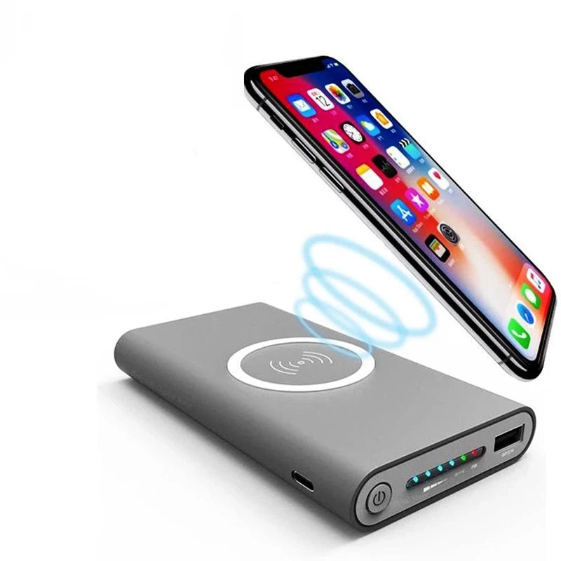 PowerCharge Pro 200K - Power Bank de carga rápida inalámbrica bidireccional