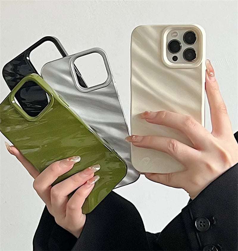 EleganceGuard 3D Silk iPhone Case 7/12 Pro Max