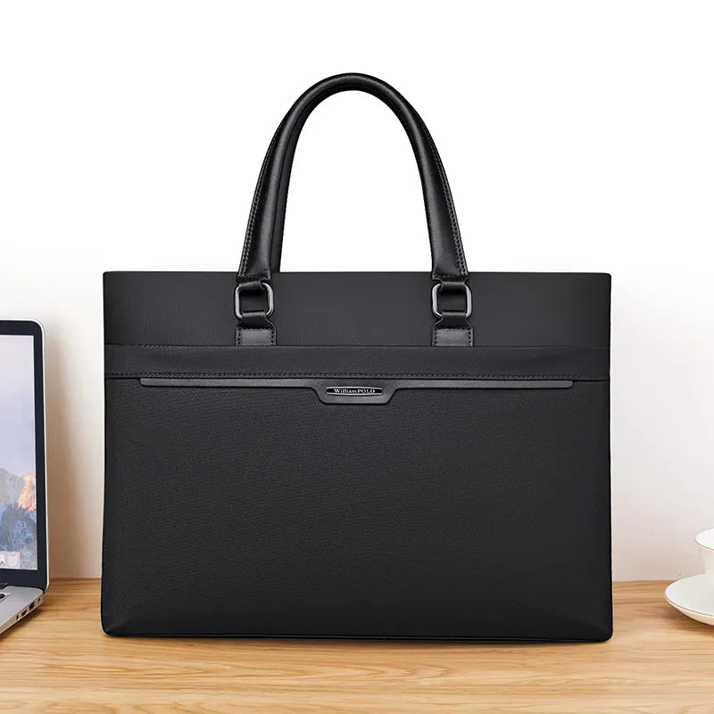 Minimalist Tech-Luxe Laptop Bag
