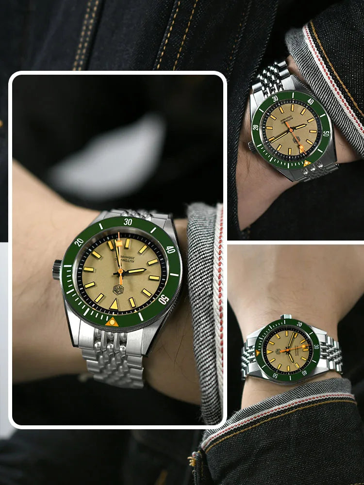 Ocean Explorer 39.5mm Diver's Watch - San Martin Limited Edition SN0115-G -1