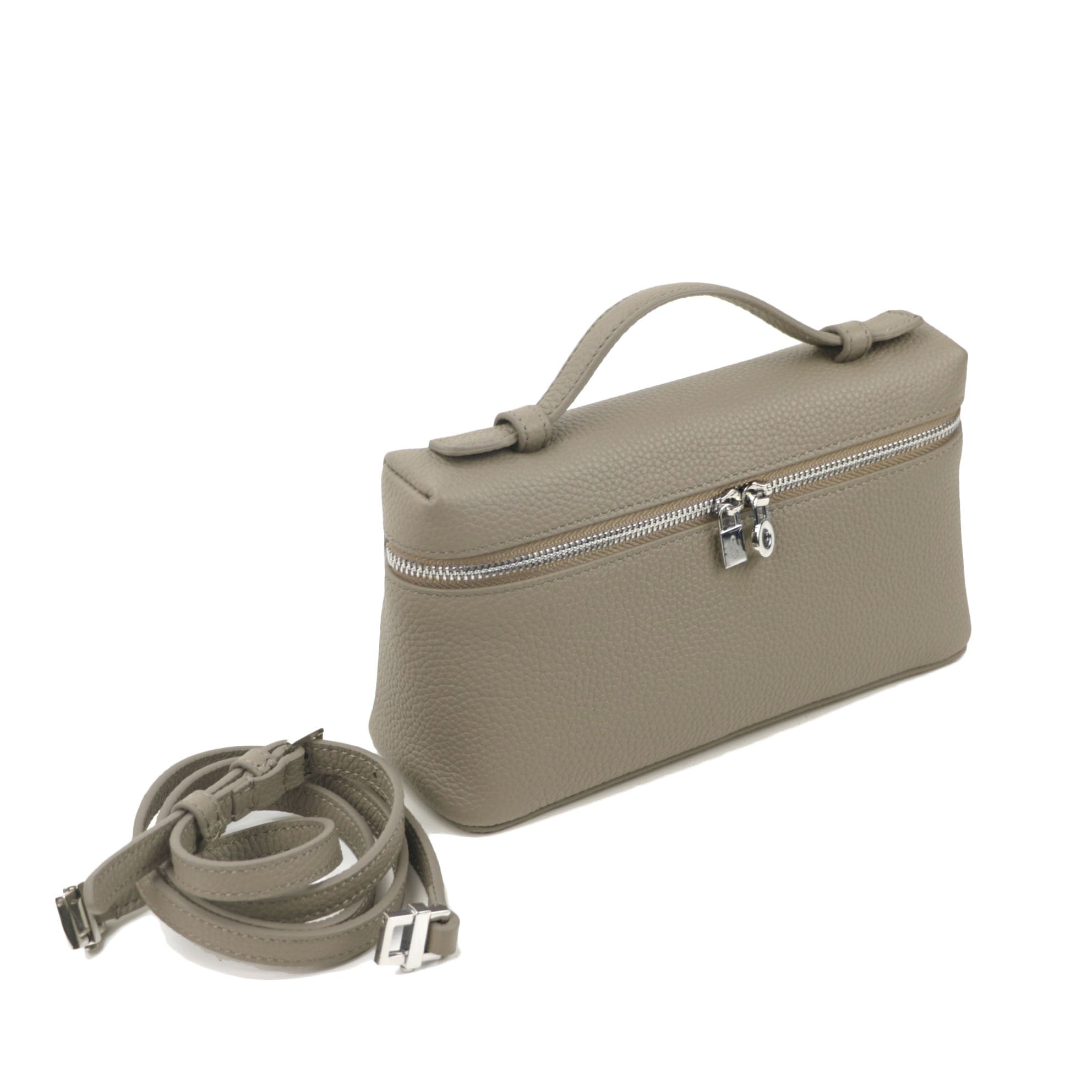 Elegance Defined: Genuine Leather Box Handbag