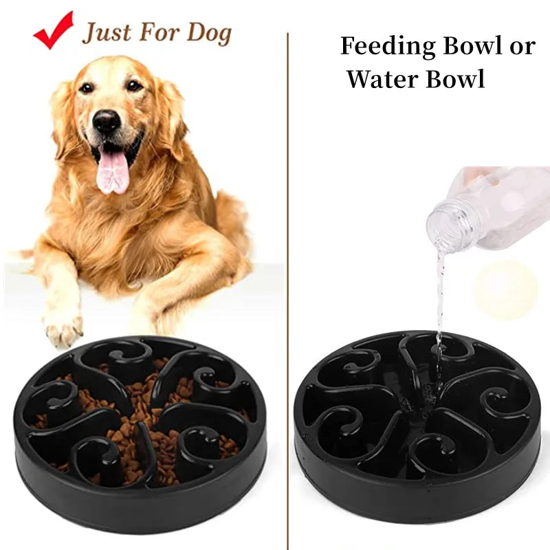 Goofy Gobbler Slow Feeder Dog Bowl