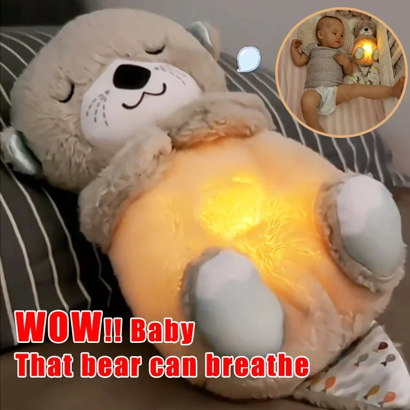 Cuddle & Calm: Baby Otter Plush with Soothing Sounds & Lights