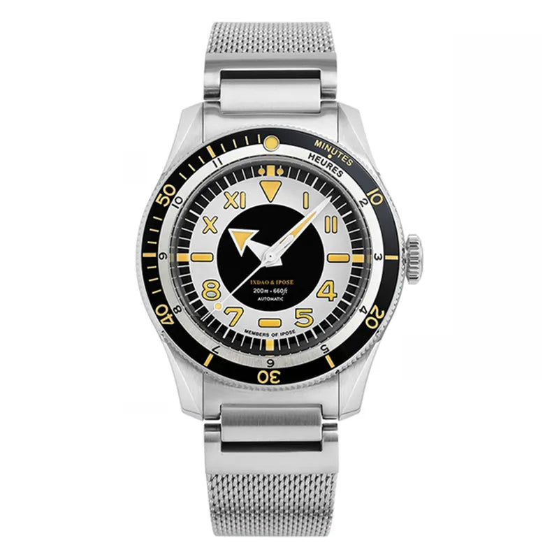 ChronoMarine Elegance - Automatic GMT Dive Master Waterproof Watch