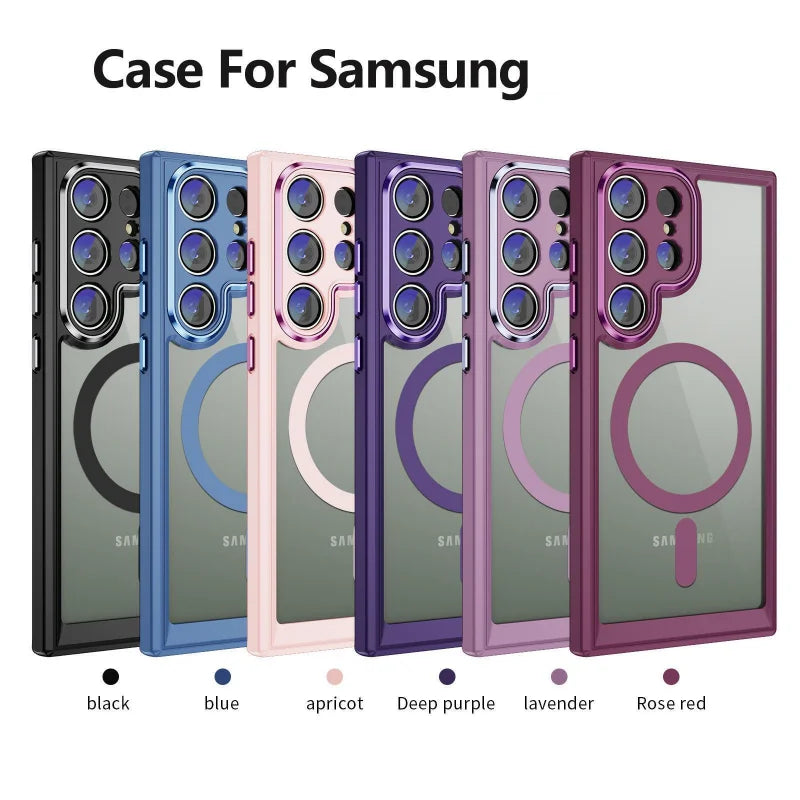 ShockGuard Clear Magnetic Case - Samsung Galaxy S23 Ultra/Plus