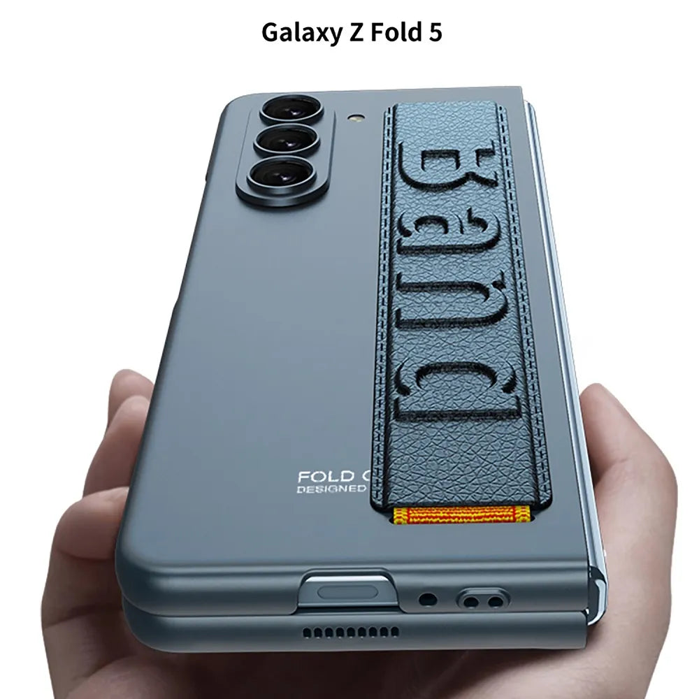 LuxGuard Samsung Z Fold 5 Wrist Band Case