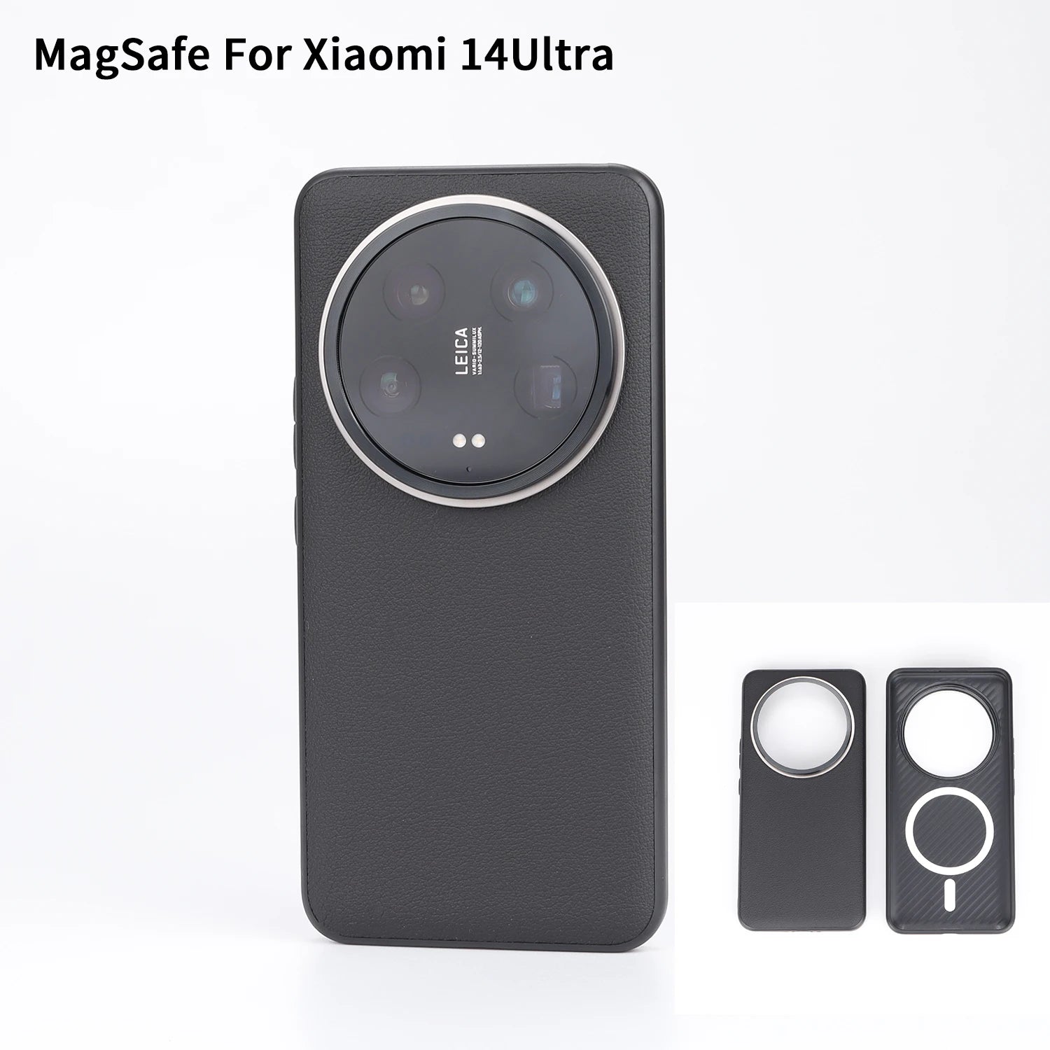 Xiaomi 14 Ultra Magnetische Handyhülle aus Leder