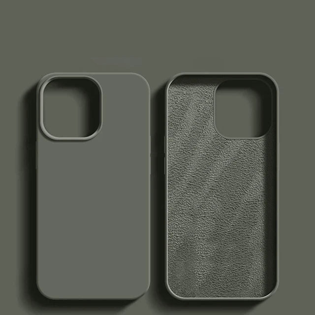 VelvetShield Stoßfestes Cover der iPhone 15-Serie