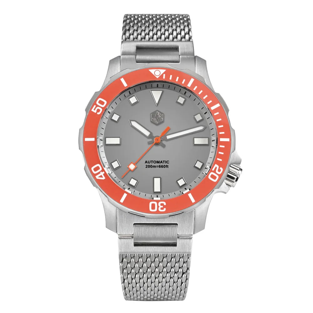 San Martin Diver 39.5mm V2 Men’s Automatic Watch - SN0085-G-B