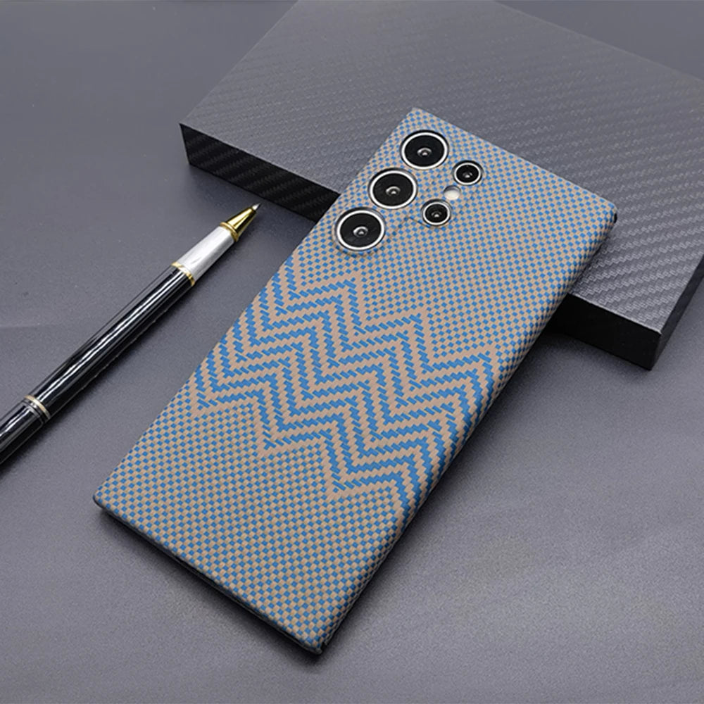 Ultra-Thin Aramid Fiber Phone Case for Samsung Galaxy S24 23 Ultra