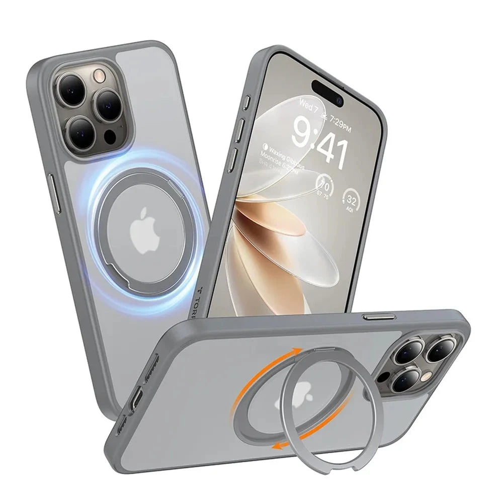 ErgoHold - Funda con anillo magnético para iPhone 15 Pro Max