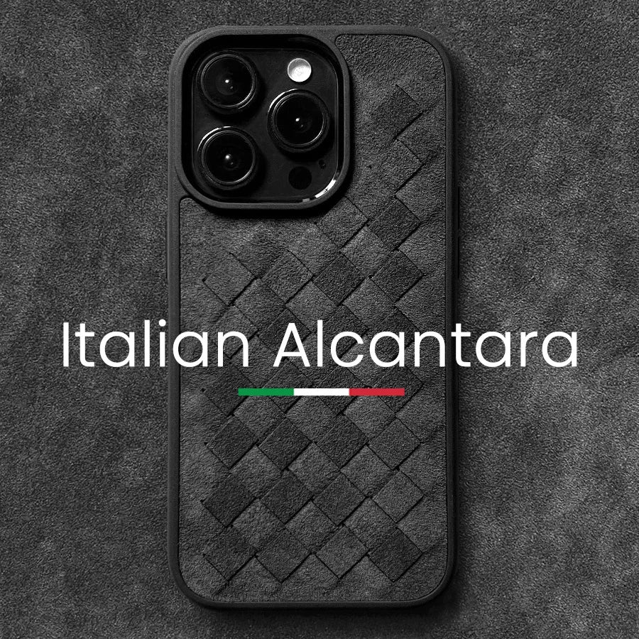 Weave ALCANTARA Supreme Case for iPhone 15, 14 Pro Max, 13, 12