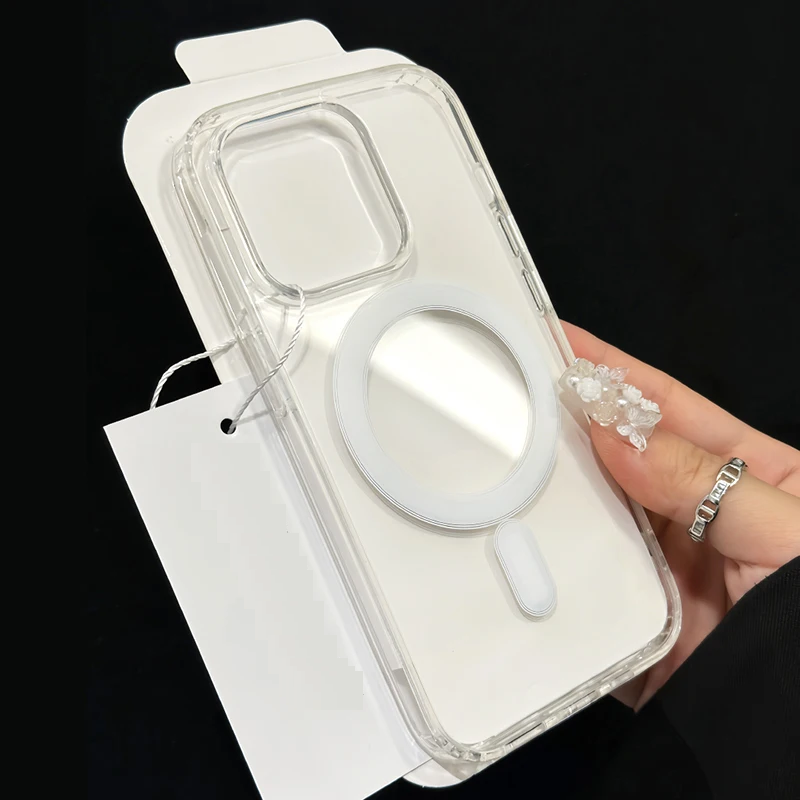 Premium MagSafe Clear Case für iPhone – Staubdicht &amp; Rutschfest