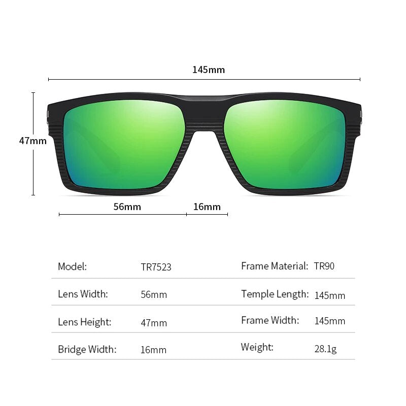 UltraVision SquareShield Polarized Sunglasses - VeridexMarket