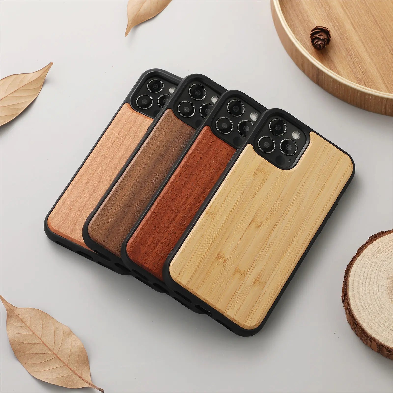 WoodCraft Elite Series - Genuine Wood iPhone Case