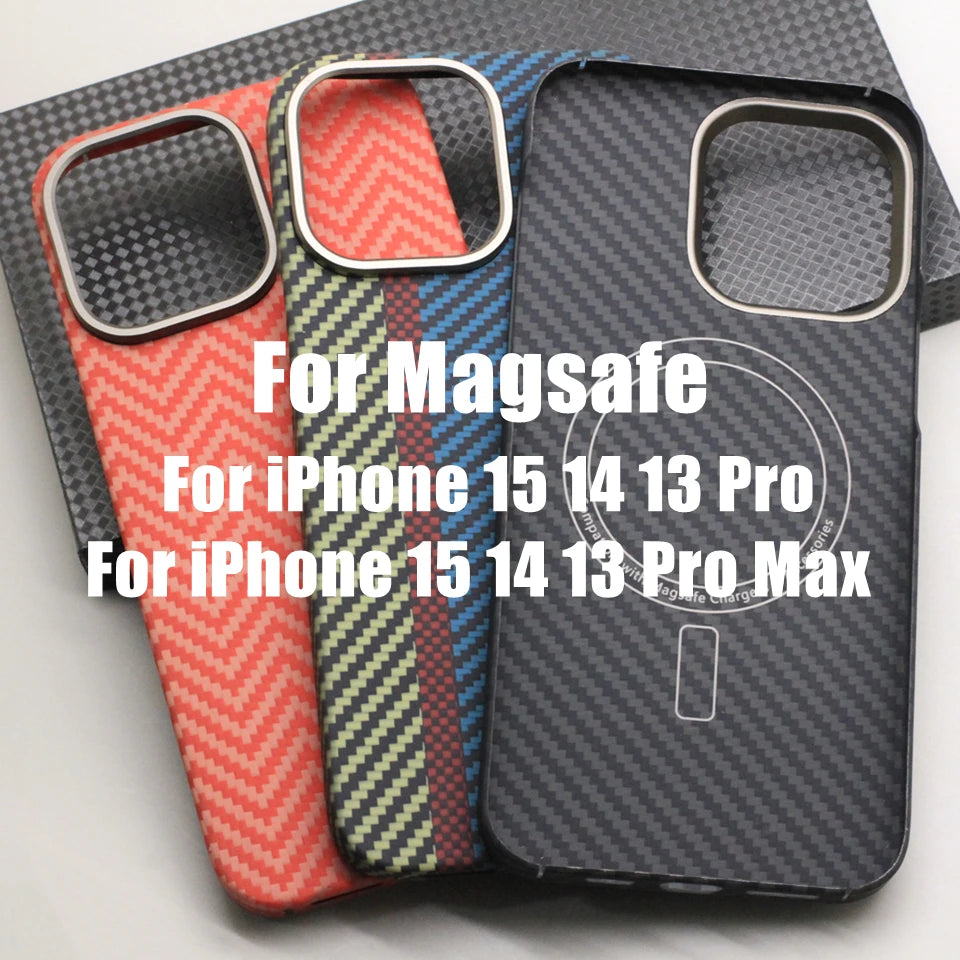 CarbonGuard Magnetix - Aramid Fiber iPhone Case