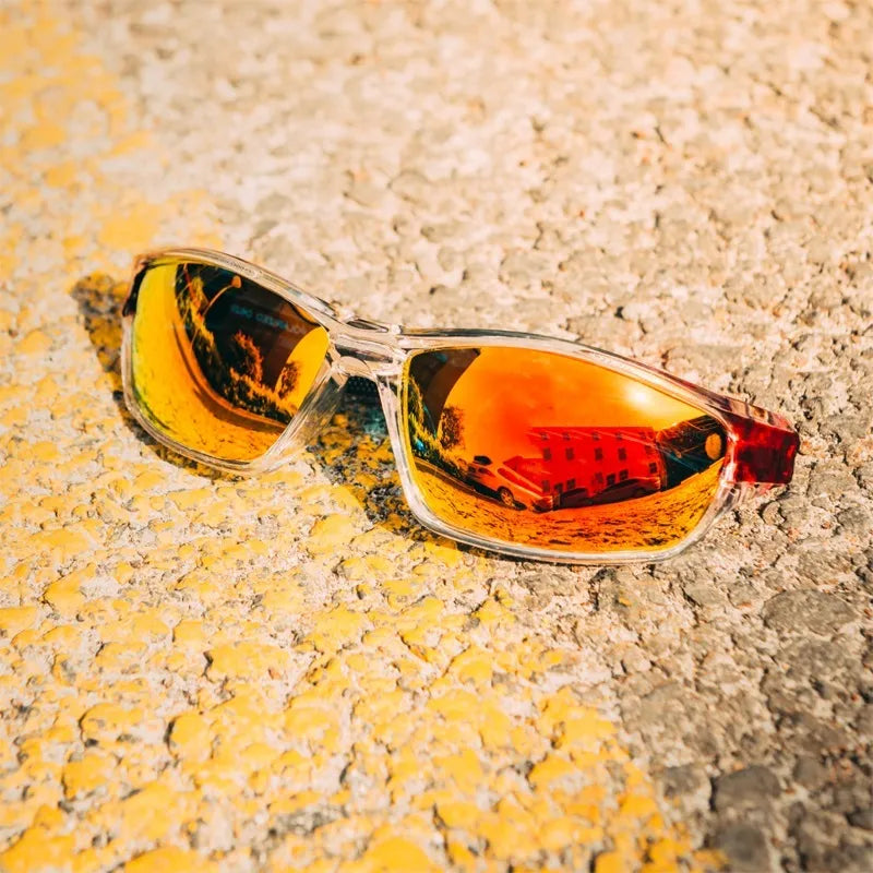 AquaVision Polarized Fishing Sunglasses with Stylish Glasses Chain
