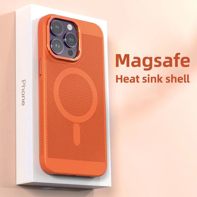 MagnetMesh ProGuard - Metal Lens Protection Wireless Charging iPhone Case