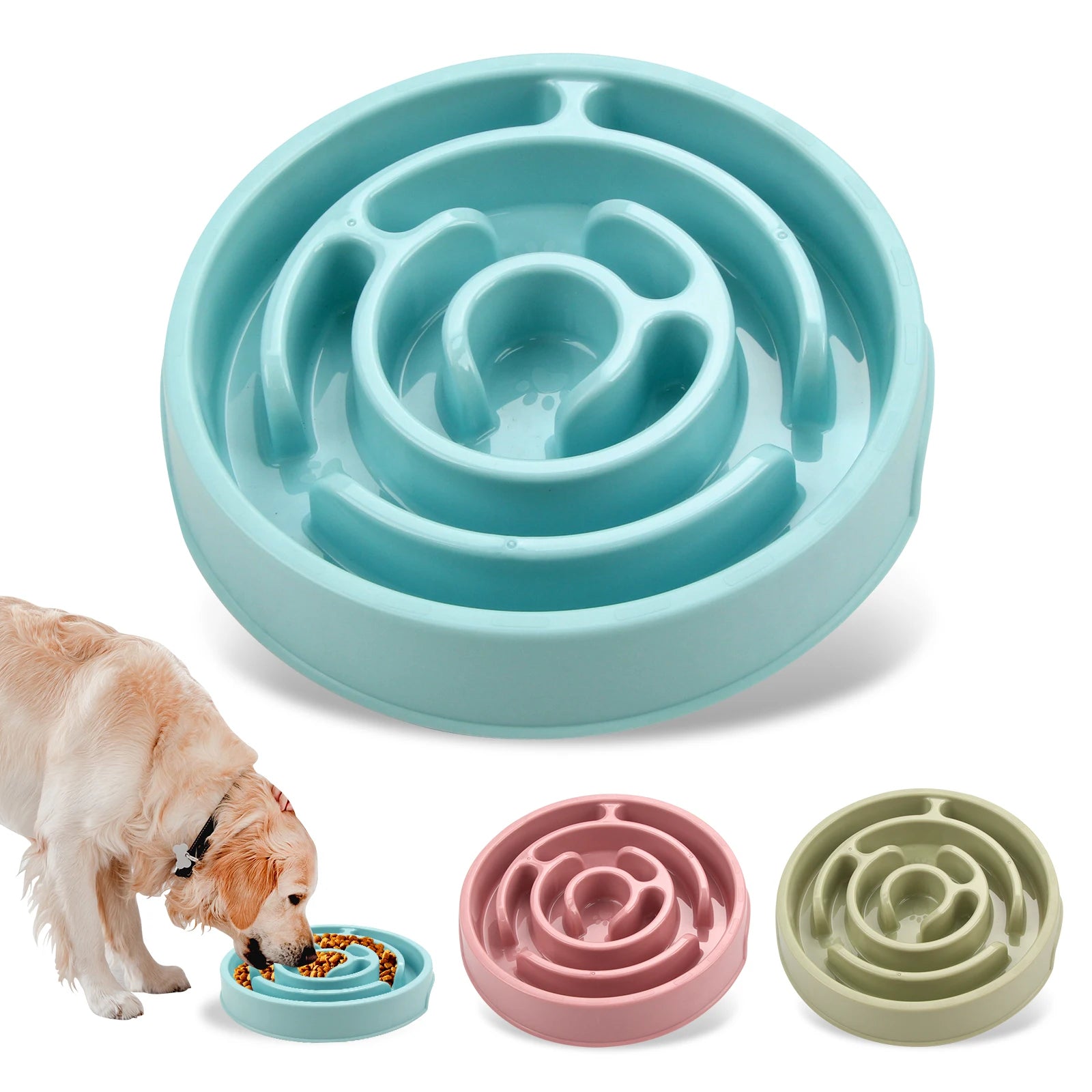 Pawz Fun Maze Comedero Lento para Perros