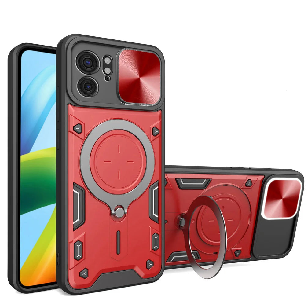 Funda protectora para cámara con anillo metálico Fusion Moto X40 X30 S30