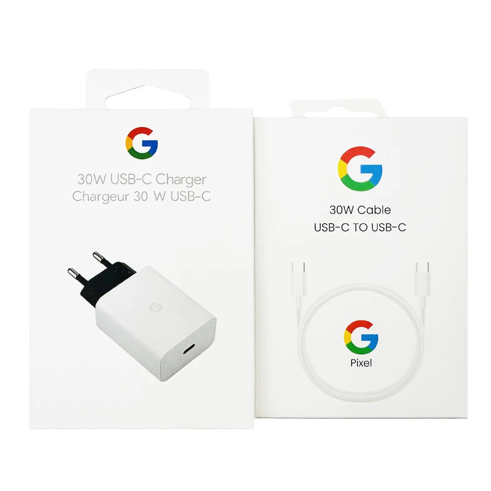 Cargador PD de 30 W para Google Pixel