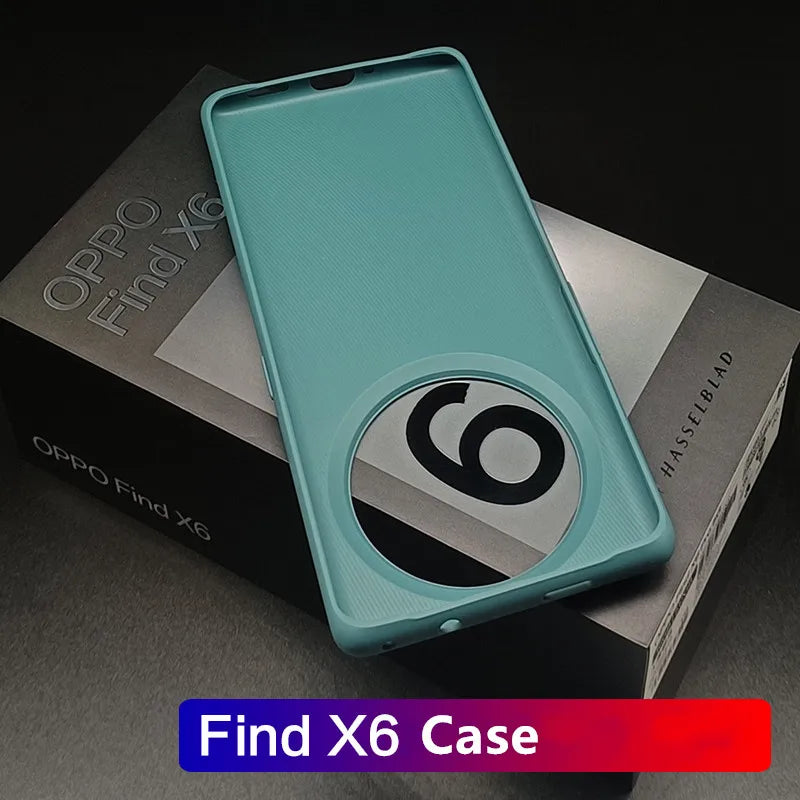 Funda Ultra Delgada De TPU Suave Para OPPO Find X6