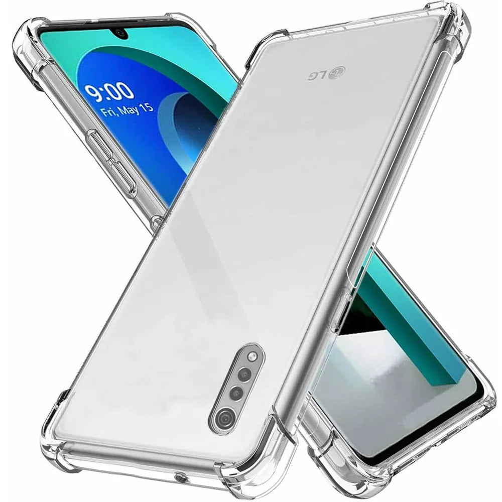 CrystalArmor Transparent Silicone Case for LG Stylo Series