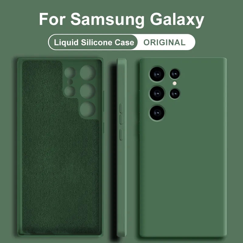 Galaxy Guardian: Premium Liquid Silicone Phone Case