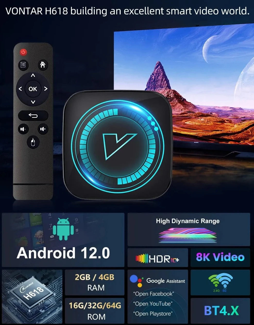StreamX Pro 8K Android TV Box