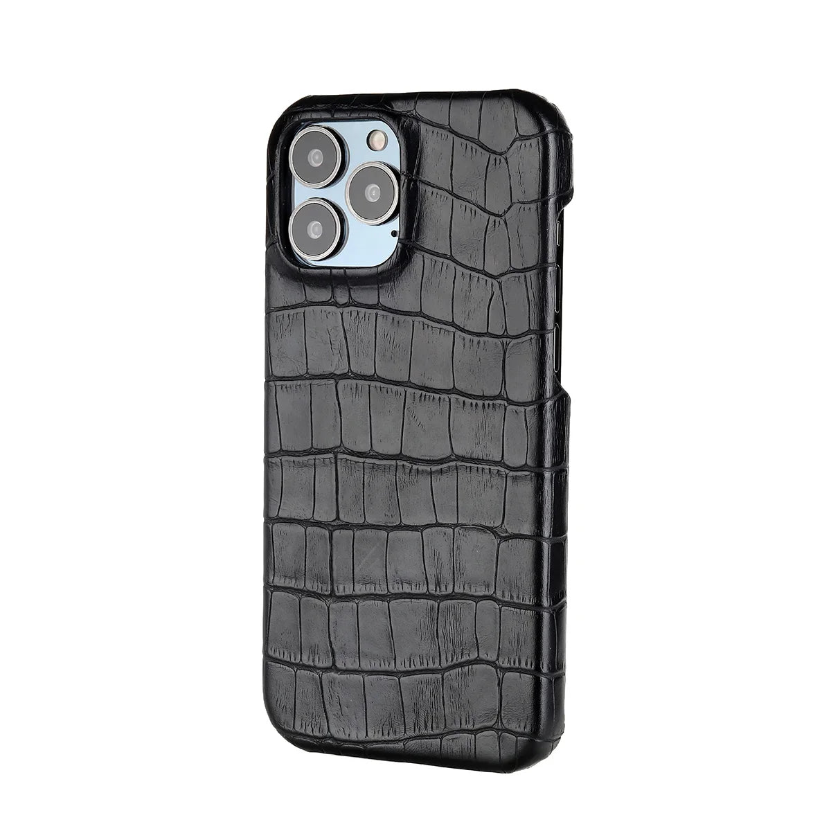 ElegantArmor - Crocodile Leather Back Case for iPhone Series