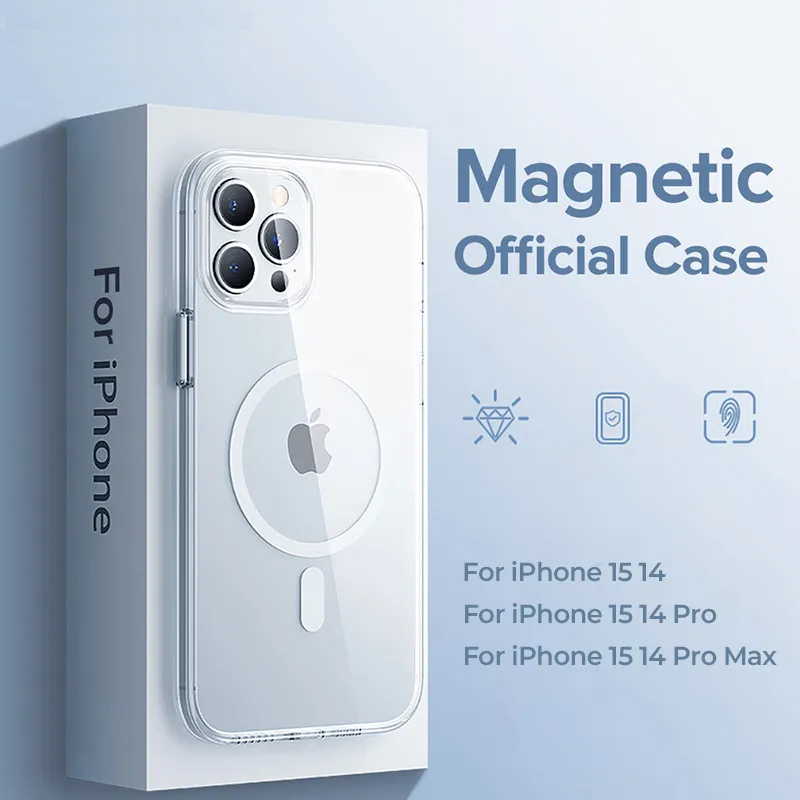 Magnetique Clarity - Magnetic Case for iPhone 15, 14, 13 Pro Max