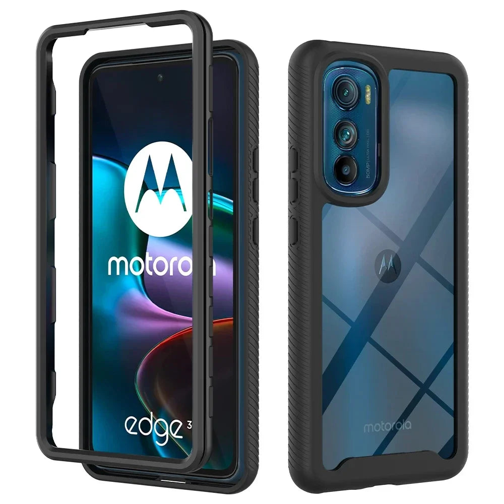 ClearShield Hybrid Armor Case for Motorola Moto Edge Series