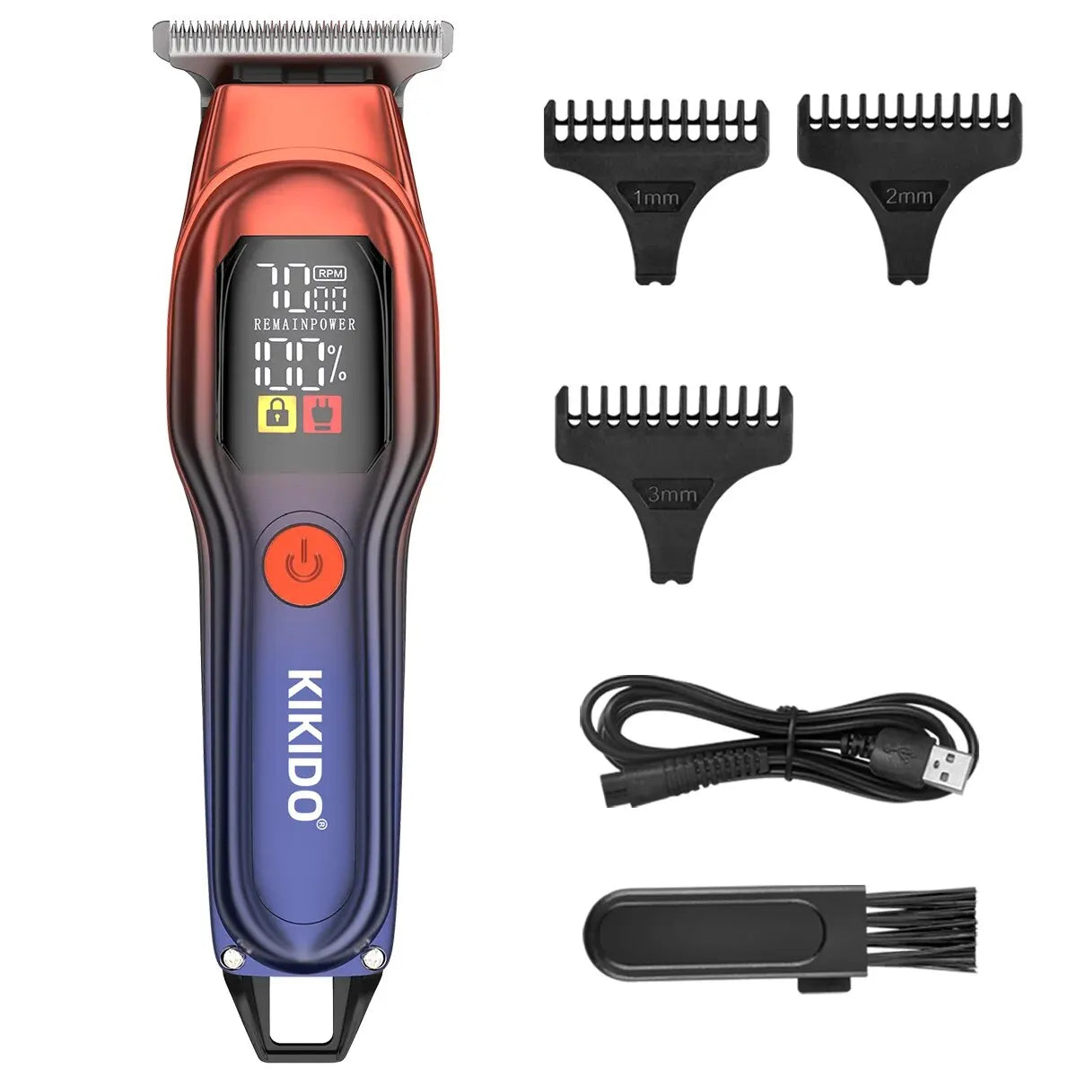 Precision Pro Hair Clippers with LED Light