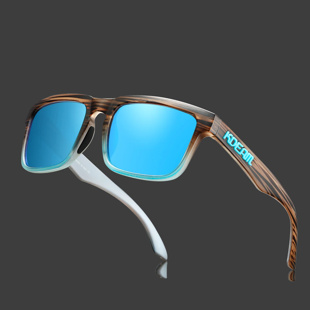 PolarEye Square Men's Sunglasses - UV400 Polarized Eyewear with Style