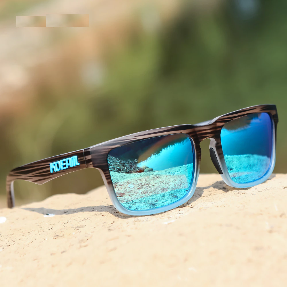 PolarEye Square Men's Sunglasses - UV400 Polarized Eyewear with Style
